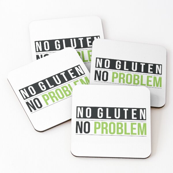 Item preview, "No Gluten No Problem" t shirt bright mode design V3 designed and sold by MyGluteesFree77.