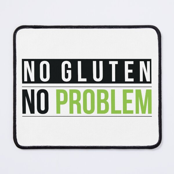 Item preview, "No Gluten No Problem" t shirt bright mode design V3 designed and sold by MyGluteesFree77.