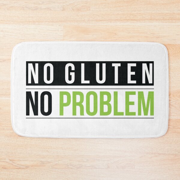 Item preview, "No Gluten No Problem" t shirt bright mode design V3 designed and sold by MyGluteesFree77.