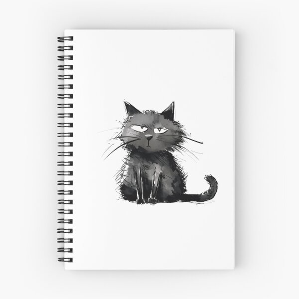 Item preview, Funny Black Cat designed and sold by UMakusia.