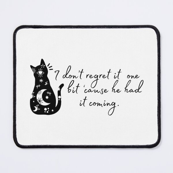 Item preview, I Did Something Bad Lyrics - Don't Regret It (Cat) designed and sold by Samantha Kelly.