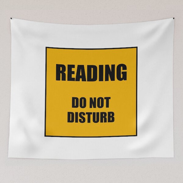Item preview, Reading Do Not Disturb  designed and sold by Inspirationmotivation.