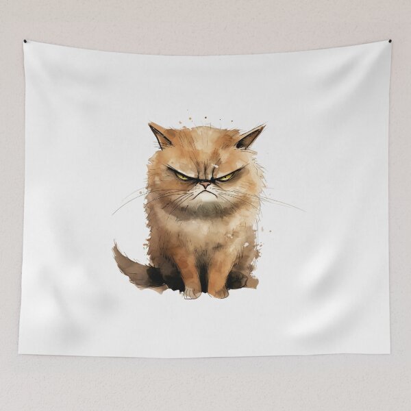 Item preview, Funny Cat designed and sold by UMakusia.