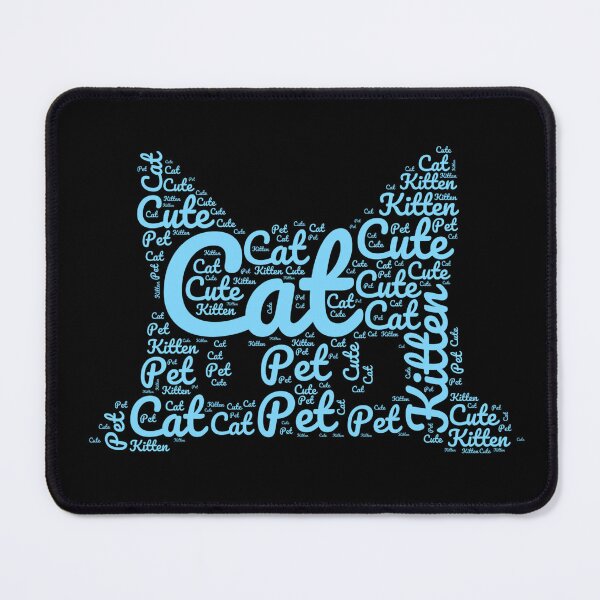 Item preview, Blue Cat Made of Words designed and sold by Promoc.