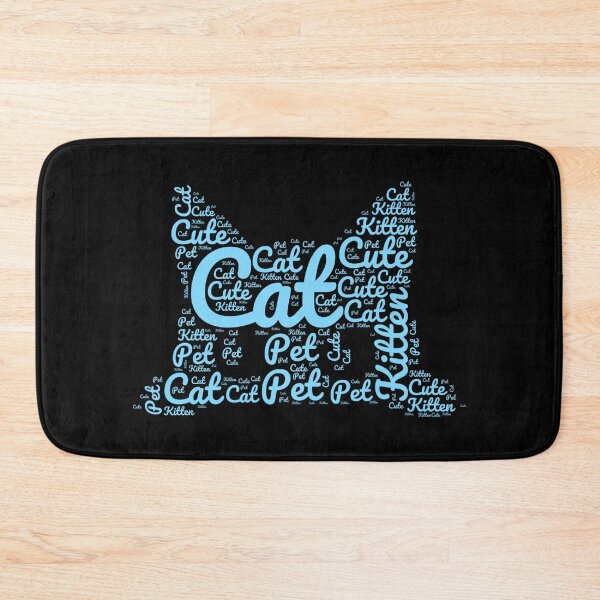 Item preview, Blue Cat Made of Words designed and sold by Promoc.