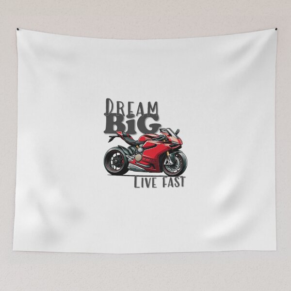 Item preview, Dream BIG and LIVE FAST designed and sold by TeeFuel.
