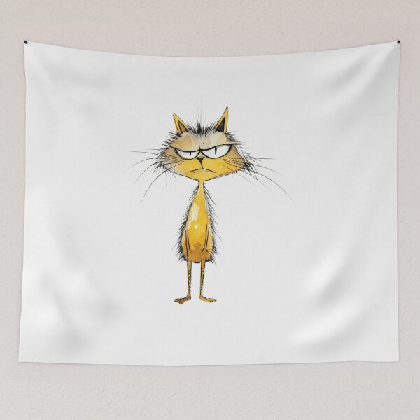Item preview, Funny Cat designed and sold by UMakusia.