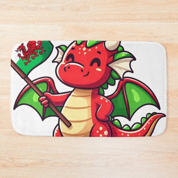 Item preview, Happy Welsh Dragon: Spreading Joy and Cheer designed and sold by Canaba.