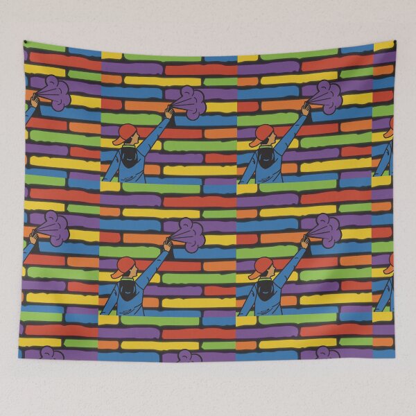 Item preview, Let's make the world colorful-Graffiti designed and sold by DesignAnother.