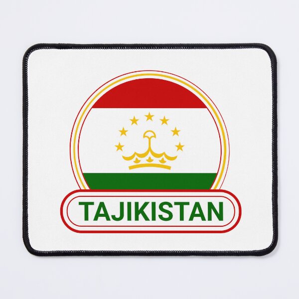 Item preview, Tajikistan Country Badge - Tajikistan Flag designed and sold by chrisrivait.