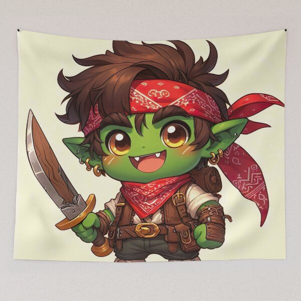Item preview, Ork Pirate  designed and sold by Mark-E-Adams.