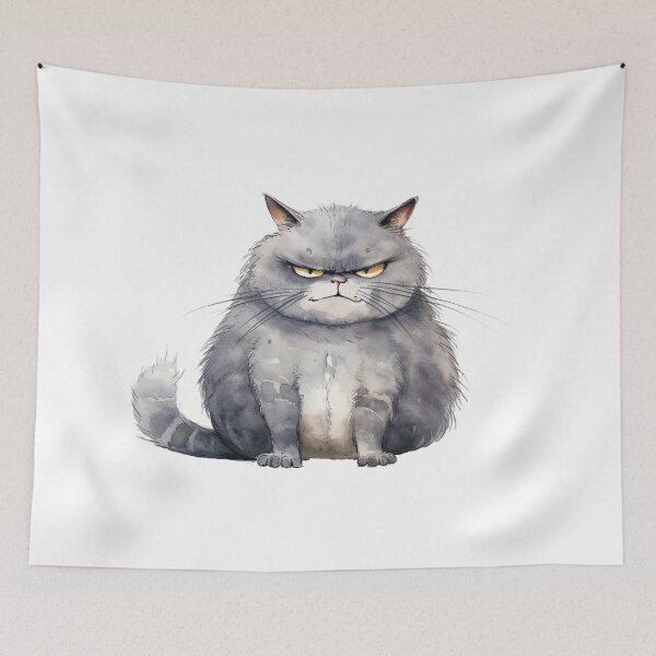 Item preview, Funny Cat designed and sold by UMakusia.