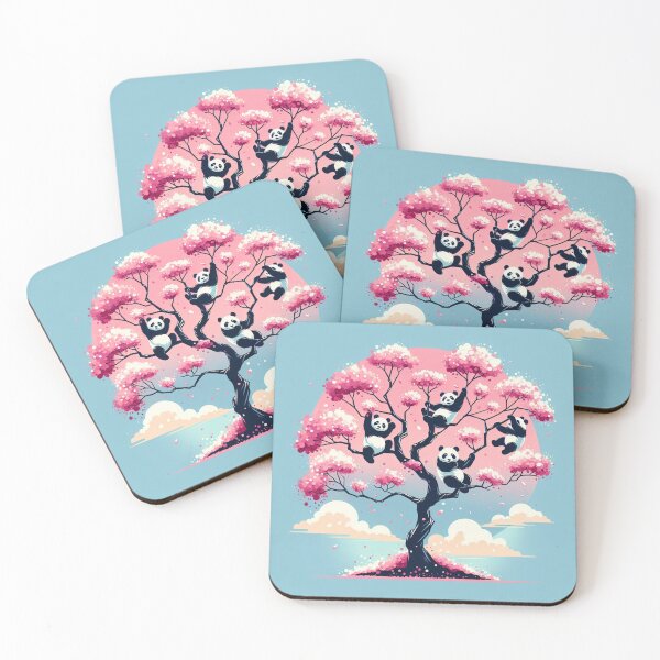 Item preview, Panda Blossom Bliss designed and sold by Esc4n0r.
