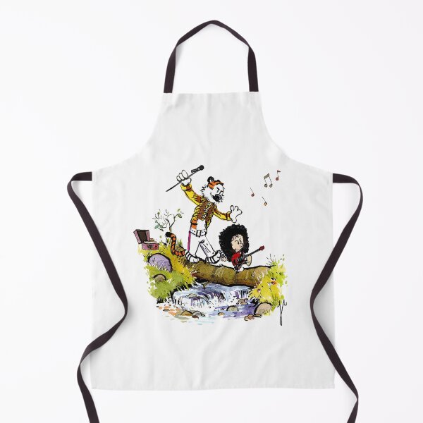 Item preview, queen brian may freddie calvin hobbes cartoon designed and sold by Blackrabbit2.