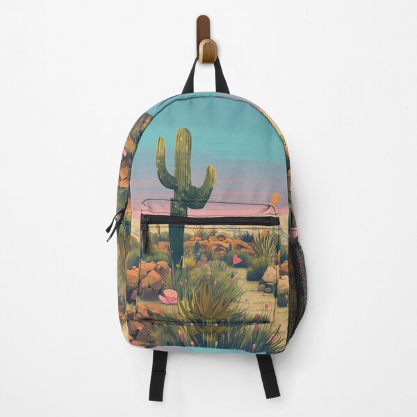 Item preview, Saguaro Cactus in Desert Sun sq designed and sold by Viinde.