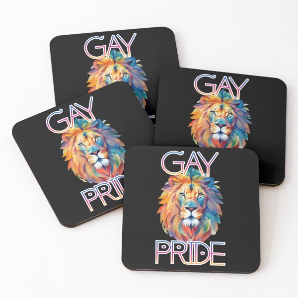 Item preview, Member of Pride: Vibrant Gay Pride Lion Design designed and sold by MillennialVibe.