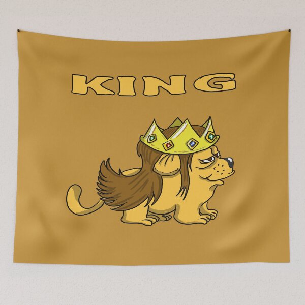Item preview, King Jr. designed and sold by AyseAkcay.
