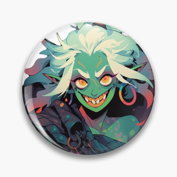Item preview, Sinister Seduction: Orcish Demoness Luring with Deceptive Charm designed and sold by GruumchsGoods.