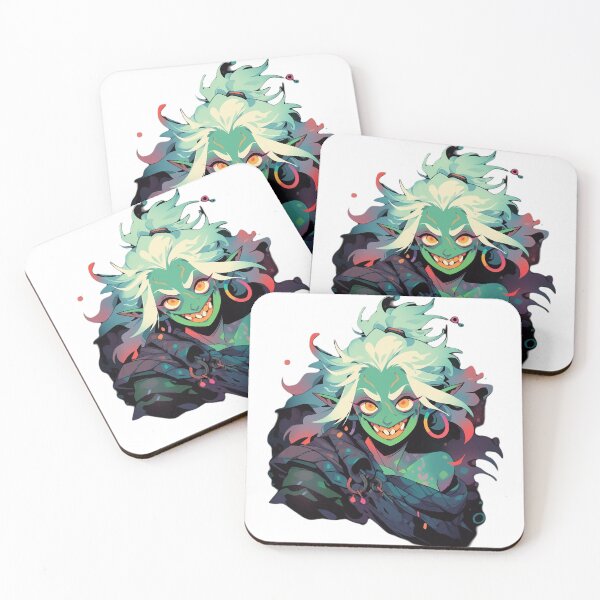 Item preview, Sinister Seduction: Orcish Demoness Luring with Deceptive Charm designed and sold by GruumchsGoods.