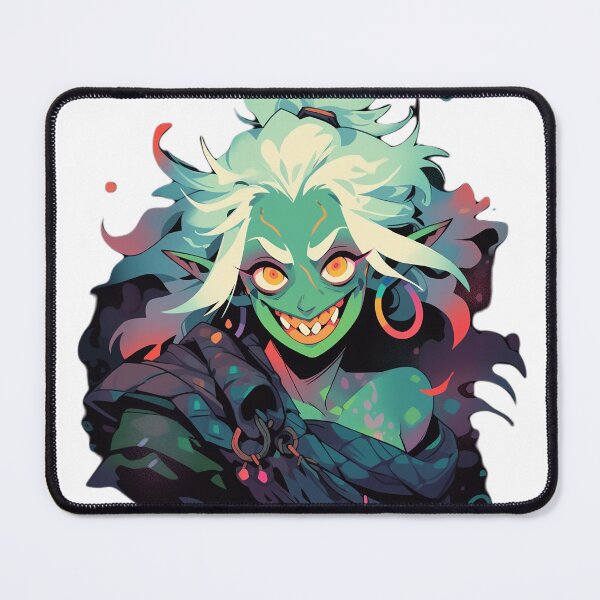 Item preview, Sinister Seduction: Orcish Demoness Luring with Deceptive Charm designed and sold by GruumchsGoods.