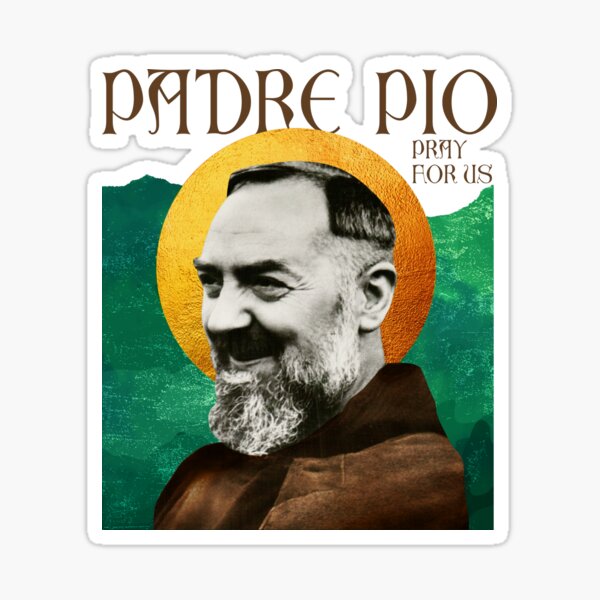 Item preview, Padre Pio designed and sold by AnanakiArt.