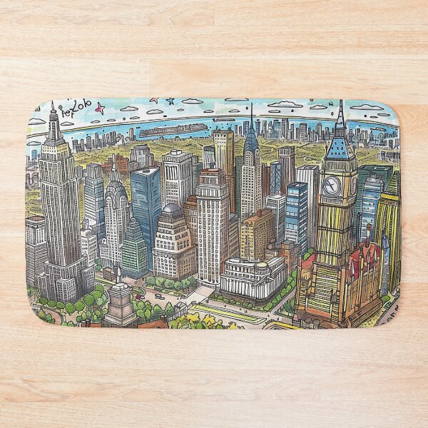 Item preview, NewYork Drawing Art designed and sold by nomiraclehere.
