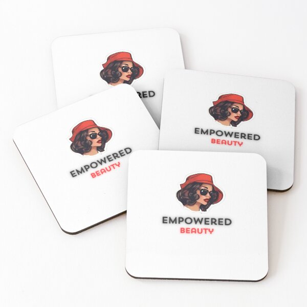 Item preview, Empowered beauty classy empowerment modern quotes expression designed and sold by MartaRMC.