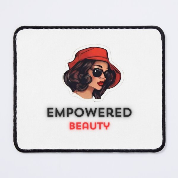 Item preview, Empowered beauty classy empowerment modern quotes expression designed and sold by MartaRMC.