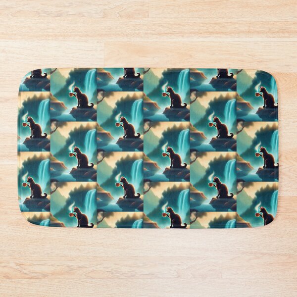 Item preview, Cat Animal Creature and Cool Coffee Nature Vibes designed and sold by GoodNaturedAI.