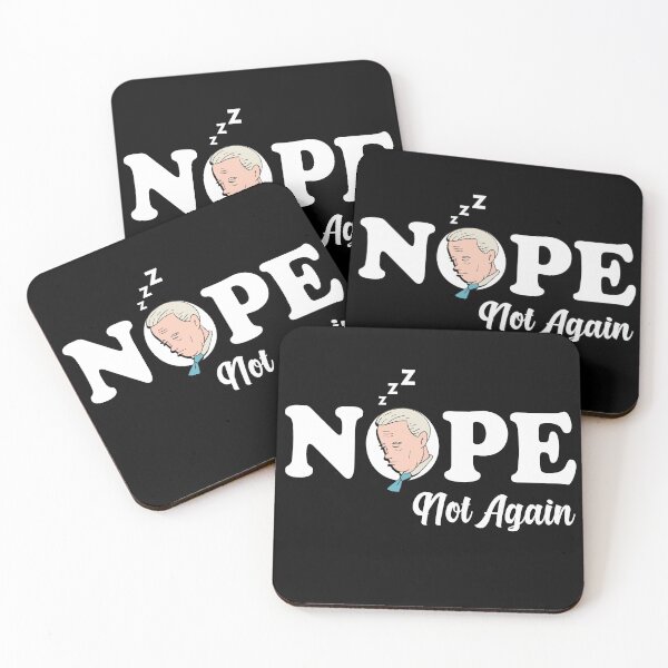 Item preview, Nope Not Again Anti joe biden | sleepy joe biden designed and sold by LindoPrints.