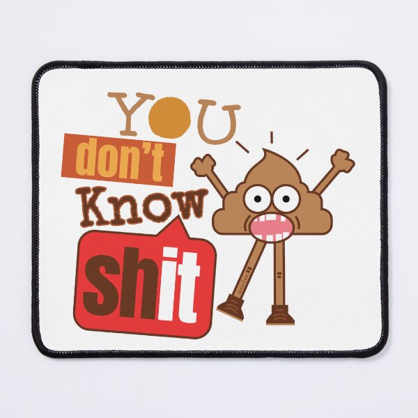 Item preview, You dont know shit poop text message emoji face icon animation designed and sold by doseofwin.
