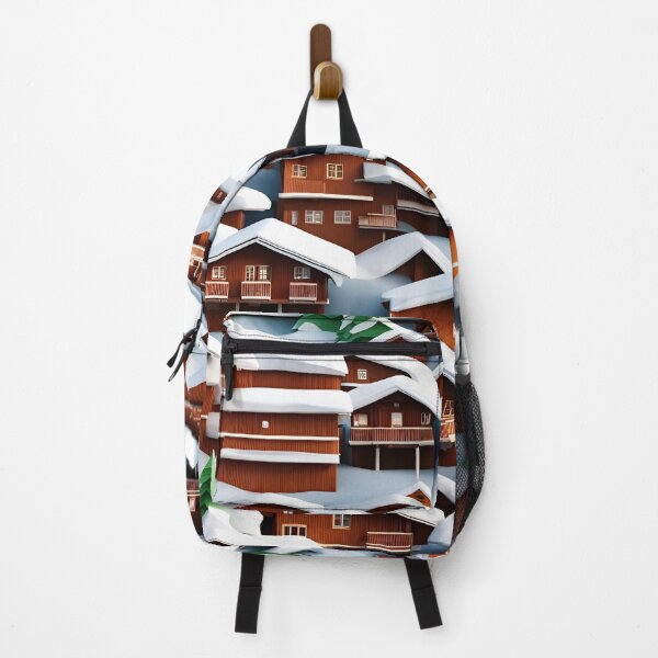 Item preview, Origami Art - Skiing Serenity: Luxury Swiss Chalets for Alpine Escapes designed and sold by ArtfulFolds.