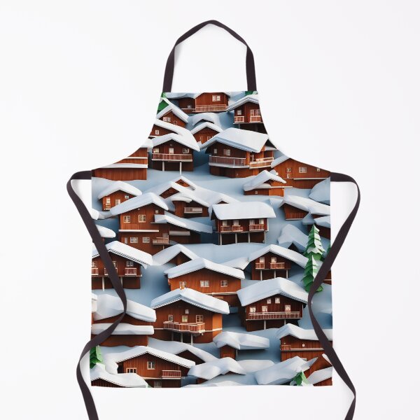 Item preview, Origami Art - Skiing Serenity: Luxury Swiss Chalets for Alpine Escapes designed and sold by ArtfulFolds.