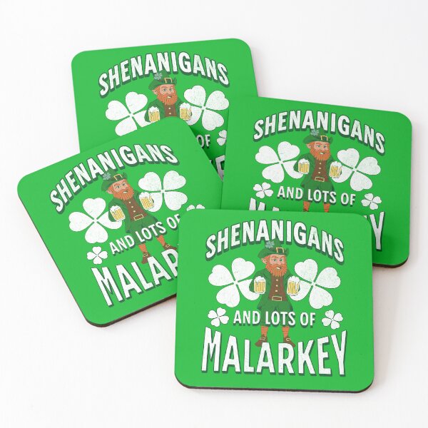 Item preview, Shenanigans And Lots Of Malarkey Funny Saint Patricks Day designed and sold by Got2BSnazzy.