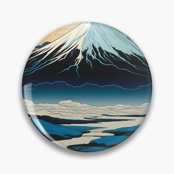 Item preview, Mount Fuji Blue Tones designed and sold by Secondearth.