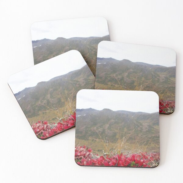 Item preview, Red leaves, alaskan mountaintop  designed and sold by taylaphotos.