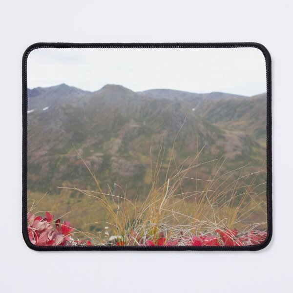 Item preview, Red leaves, alaskan mountaintop  designed and sold by taylaphotos.