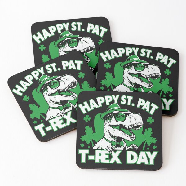 Item preview, HAPPY ST. PAT T-REX DAY designed and sold by Suukunna.