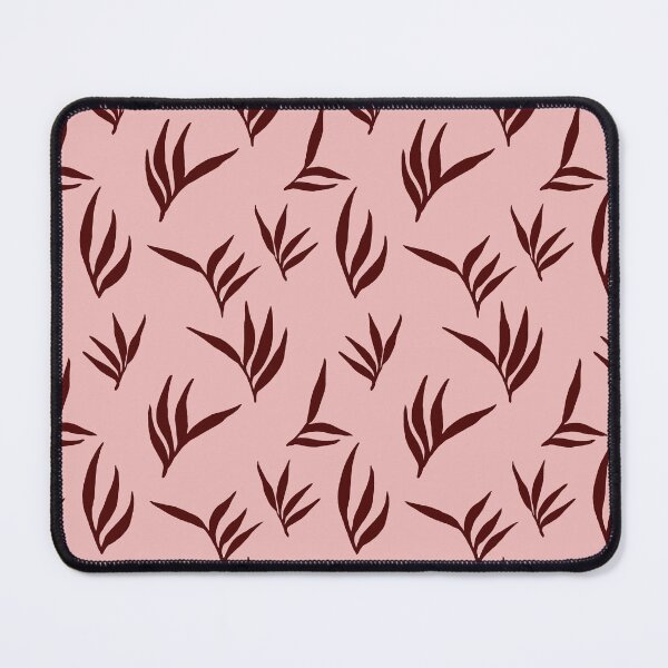 Item preview, Dear to dream big lettering with dark red leaves on pink background designed and sold by AlessandraWood.