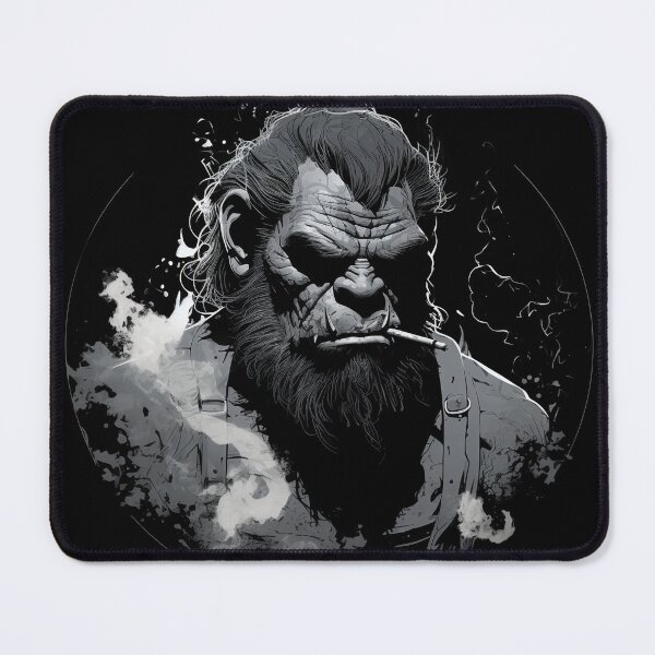 Item preview, Orc in Pensive Fury, Smoking with Intensity designed and sold by GruumchsGoods.