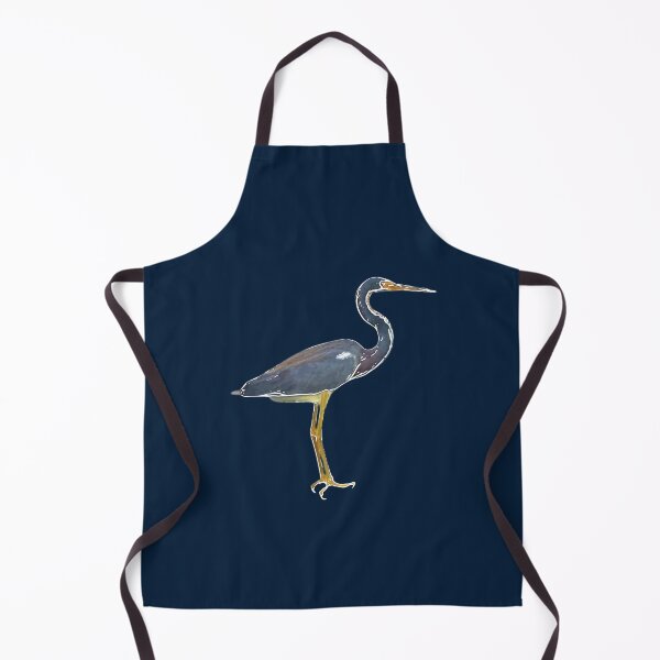 Item preview, Louisiana Tri-Colored Heron White Alternate Design  designed and sold by designsasstultd.