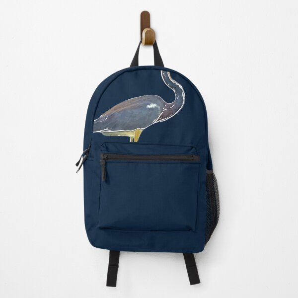 Item preview, Louisiana Tri-Colored Heron White Alternate Design designed and sold by designsasstultd.