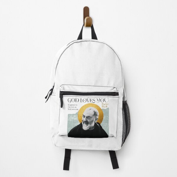 Item preview, Padre Pio / God loves you  designed and sold by AnanakiArt.
