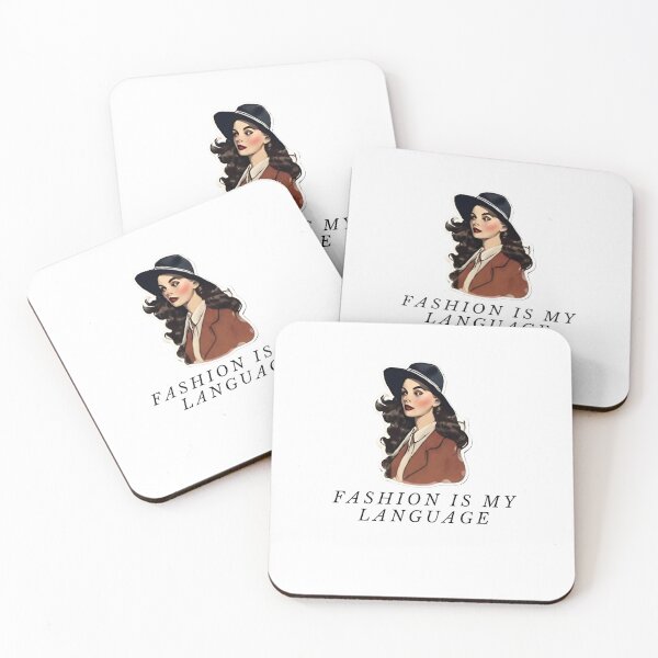 Item preview, Fashion is my language classy empowerment modern quotes expression designed and sold by MartaRMC.