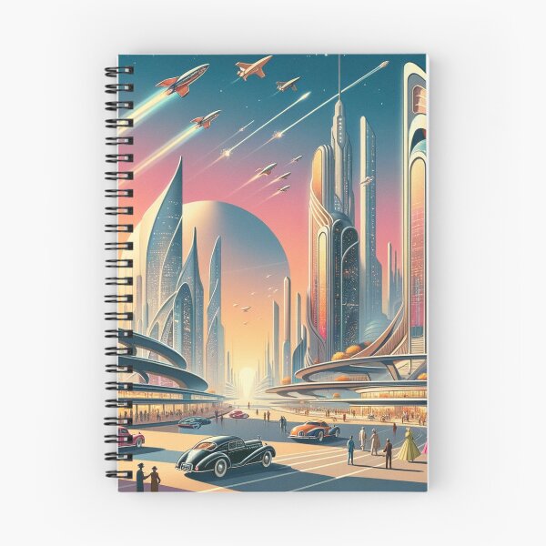 Item preview, Tomorrow's Yesterday: A Retrofuturistic Vision designed and sold by VirtuArtVisions.