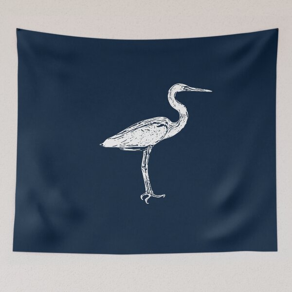 Item preview, Louisiana Tri-Colored Heron White Design  designed and sold by designsasstultd.