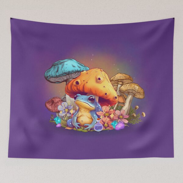 Item preview, Frog Mushroom Magic designed and sold by My Dream Nook.