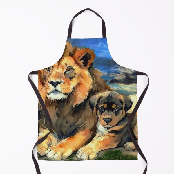 Item preview, The Lion and the dog Friendship designed and sold by Helios Be. Lavsh.