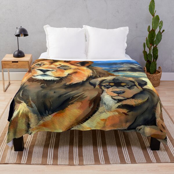 Item preview, The Lion and the dog Friendship designed and sold by Helios Be. Lavsh.