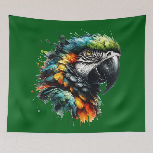 Item preview, Fierce Parrot designed and sold by LuminShadowArt.
